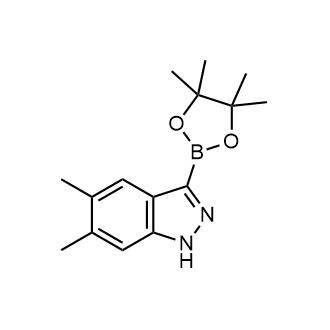 5,6-Dimethyl-3-(4,4,5,5-tetramethyl-1,3,2-dioxaborolan-2-yl)-1H-indazole|CS-0784686