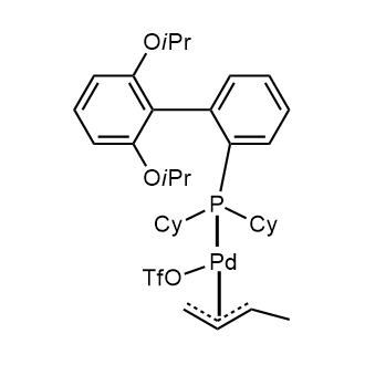 (2-Dicyclohexylphosphino-2',6'-di-i-propoxy-1,1'-biphenyl)[(1,2,3-
η)-(2E)-2-buten-1-yl]palladium(II) trifluoromethanesulfonate|CS-0784723