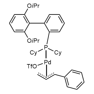 (2-Dicyclohexylphosphino-2',6'-di-i-propoxy-1,1'-biphenyl)[(1,2,3-
η)-1-phenyl-2-propen-1-yl]palladium(II) trifluoromethanesulfonate|CS-0784726