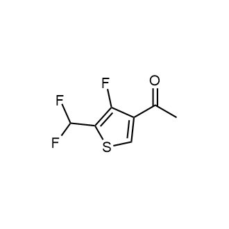 1-(5-(Difluoromethyl)-4-fluorothiophen-3-yl)ethan-1-one|CS-0784750