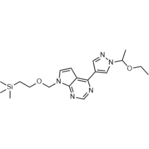 4-(1-(1-Ethoxyethyl)-1H-pyrazol-4-yl)-7-((2-(trimethylsilyl)ethoxy)methyl)-7H-pyrrolo[2,3-d]pyrimidine|CS-0784866