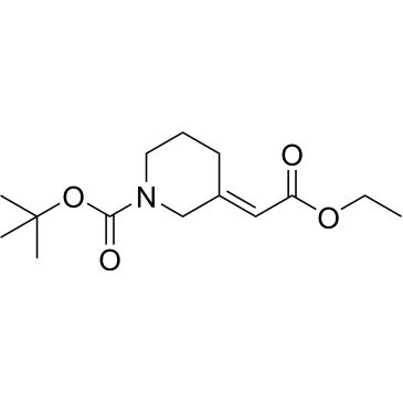 Tert-butyl (3E)-3-(2-ethoxy-2-oxoethylidene)piperidine-1-carboxylate|CS-0784949