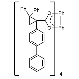 (Rh-Rh)-Rhodium, tetrakis[μ-[(1S)-1-[1,1′-biphenyl]-4-yl-2,2-diphenylcyclopropanecarboxylato-κO:κO′]]di-Rhodium|CS-0785082