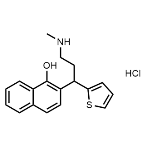 2-[3-(Methylamino)-1-(2-thienyl)propyl]-1-naphthalenol Hydrochloride|CS-0785196
