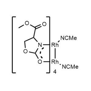 Dirhodium(II) tetrakis(methyl 2-oxazolidone-4(S)-carboxylate), acetonitrile (1:2) complex|CS-0785243