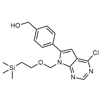 (4-(4-Chloro-7-((2-(trimethylsilyl)ethoxy)methyl)-7H-pyrrolo[2,3-d]pyrimidin-6-yl)phenyl)methanol|CS-0785367