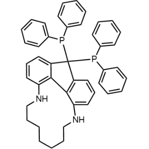 16,16-Bis(diphenylphosphino)-4,5,6,7,8,9,10,11,12,16-decahydrofluoreno[4,5-bcd][1,6]diazacyclotridecine|CS-0785373