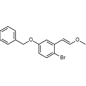 4-(Benzyloxy)-1-bromo-2-(2-methoxyvinyl)benzene|CS-0785387