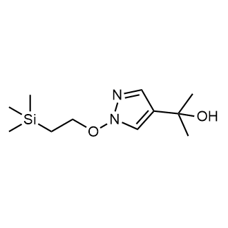 2-(1-(2-(Trimethylsilyl)ethoxy)-1H-pyrazol-4-yl)propan-2-ol|CS-0785410