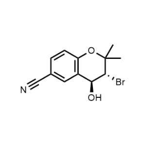 6-Cyano-trans-3-bromo-3,4-dihydro-2,2-dimethyl-2H-benzo-[b]-pyran-4-ol|CS-0786203