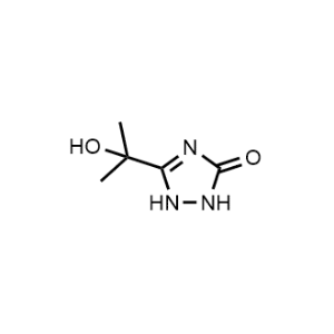 1,2-Dihydro-5-(1-hydroxy-1-methylethyl)-3H-1,2,4-triazol-3-one;|CS-0792784
