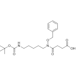 4-((Benzyloxy)(5-((tert-butoxycarbonyl)amino)pentyl)amino)-4-oxobutanoic acid|CS-0793157