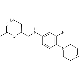 (S)-1-Amino-3-((3-fluoro-4-morpholinophenyl)amino)propan-2-yl acetate|CS-0794021