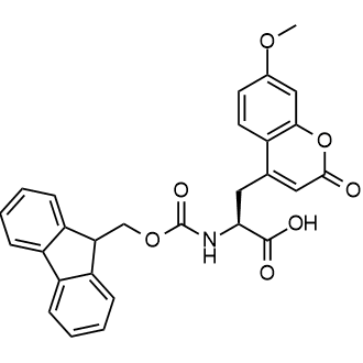 (S)-2-((((9H-fluoren-9-yl)methoxy)carbonyl)amino)-3-(7-methoxy-2-oxo-2H-chromen-4-yl)propanoic acid|CS-0798781