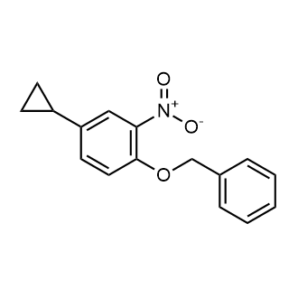 1-(Benzyloxy)-4-cyclopropyl-2-nitrobenzene|CS-0798808
