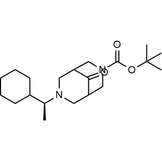 Tert-butyl 7-((S)-1-cyclohexylethyl)-9-oxo-3,7-diazabicyclo[3.3.1]nonane-3-carboxylate|CS-0799037