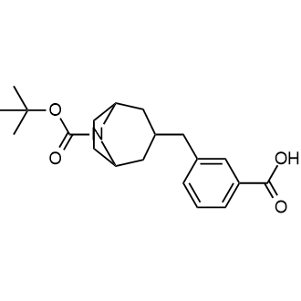 3-((8-(Tert-butoxycarbonyl)-8-azabicyclo[3.2.1]octan-3-yl)methyl)benzoic acid|CS-0799048