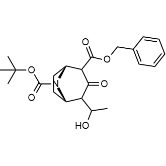 2-Benzyl 8-(tert-butyl) (1R,5S)-4-(1-hydroxyethyl)-3-oxo-8-azabicyclo[3.2.1]octane-2,8-dicarboxylate|CS-0799057