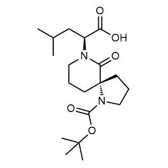 (S)-2-((S)-1-(Tert-butoxycarbonyl)-6-oxo-1,7-diazaspiro[4.5]decan-7-yl)-4-methylpentanoic acid|CS-0799060