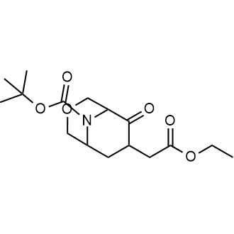 Tert-butyl 7-(2-ethoxy-2-oxo-ethyl)-6-oxo-3-oxa-9-azabicyclo[3.3.1]nonane-9-carboxylate|CS-0799083