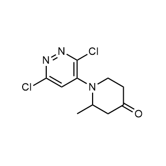 1-(3,6-Dichloropyridazin-4-yl)-2-methylpiperidin-4-one|CS-0799193
