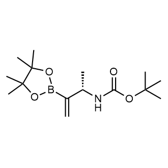 Tert-butyl N-[(1S)-1-methyl-2-(4,4,5,5-tetramethyl-1,3,2-dioxaborolan-2-yl)allyl]carbamate|CS-0799293