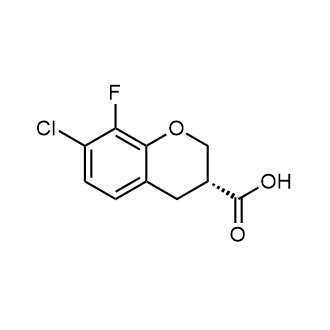 (3R)-7-Chloro-8-fluoro-chromane-3-carboxylic acid|CS-0799308