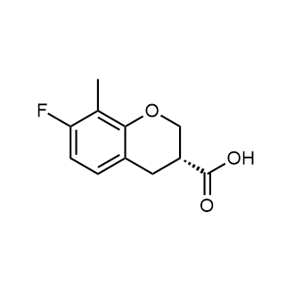 (3R)-7-Fluoro-8-methyl-chromane-3-carboxylic acid|CS-0799320