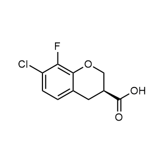 (3S)-7-Chloro-8-fluoro-chromane-3-carboxylic acid|CS-0799346