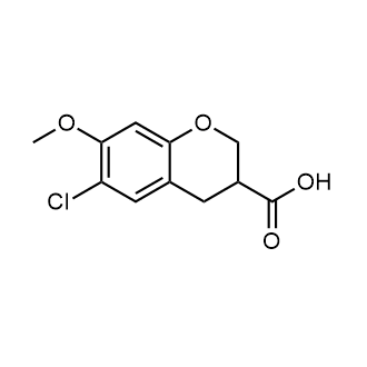 6-Chloro-7-methoxychromane-3-carboxylic acid|CS-0799384