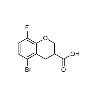 5-Bromo-8-fluoro-chromane-3-carboxylic acid|CS-0799395