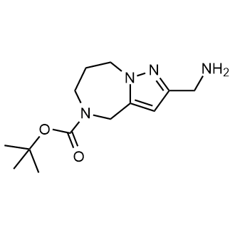 Tert-butyl 2-(aminomethyl)-7,8-dihydro-4H-pyrazolo[1,5-a][1,4]diazepine-5(6H)-carboxylate|CS-0799460