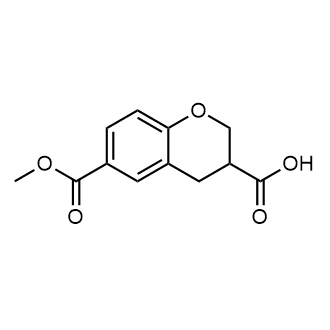 6-(Methoxycarbonyl)chromane-3-carboxylic acid|CS-0799473