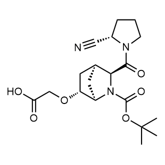 2-(((1R,3S,4S,6R)-2-(Tert-butoxycarbonyl)-3-((S)-2-cyanopyrrolidine-1-carbonyl)-2-azabicyclo[2.2.1]heptan-6-yl)oxy)acetic acid|CS-0799477