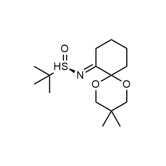 (ne,R)-N-(3,3-dimethyl-1,5-dioxaspiro[5.5]undecan-11-ylidene)-2-methyl-propane-2-sulfinamide|CS-0799484