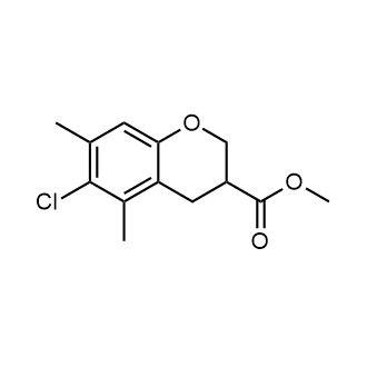 Methyl 6-chloro-5,7-dimethylchromane-3-carboxylate|CS-0799524