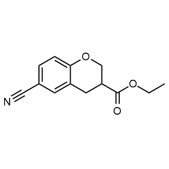 Ethyl 6-cyanochromane-3-carboxylate|CS-0799527