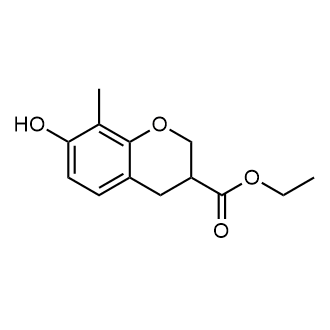 Ethyl 7-hydroxy-8-methyl-chromane-3-carboxylate|CS-0799537