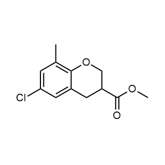 Methyl 6-chloro-8-methylchromane-3-carboxylate|CS-0799575