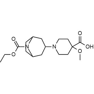 1-(8-(Ethoxycarbonyl)-8-azabicyclo[3.2.1]octan-3-yl)-4-methoxypiperidine-4-carboxylic acid|CS-0799594