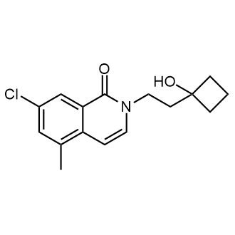 7-Chloro-2-[2-(1-hydroxycyclobutyl)ethyl]-5-methyl-isoquinolin-1-one|CS-0799782