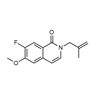 7-Fluoro-6-methoxy-2-(2-methylallyl)isoquinolin-1-one|CS-0799839