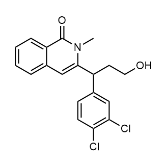 3-(1-(3,4-Dichlorophenyl)-3-hydroxypropyl)-2-methylisoquinolin-1(2H)-one|CS-0799893