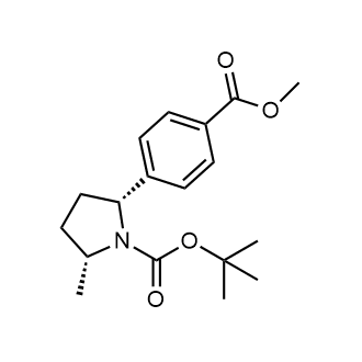 Tert-butyl (2R,5R)-2-(4-(methoxycarbonyl)phenyl)-5-methylpyrrolidine-1-carboxylate|CS-0800014