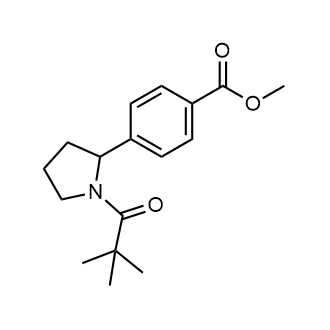 Methyl 4-(1-pivaloylpyrrolidin-2-yl)benzoate|CS-0800024