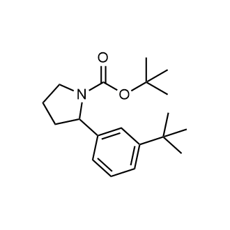 Tert-butyl 2-(3-(tert-butyl)phenyl)pyrrolidine-1-carboxylate|CS-0800027
