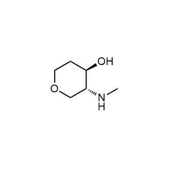 (3R,4R)-3-(Methylamino)tetrahydro-2H-pyran-4-ol|CS-0800092