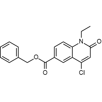 Benzyl 4-chloro-1-ethyl-2-oxo-1,2-dihydroquinoline-6-carboxylate|CS-0800121