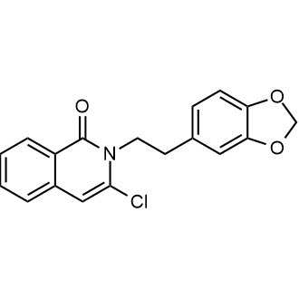 2-[2-(1,3-Benzodioxol-5-yl)ethyl]-3-chloro-isoquinolin-1-one|CS-0800180