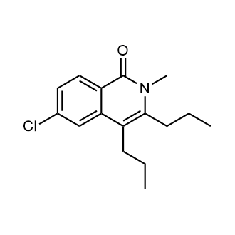 6-Chloro-2-methyl-3,4-dipropylisoquinolin-1(2H)-one|CS-0800196
